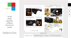 Desktop Screenshot of galerieruffieuxbril.com